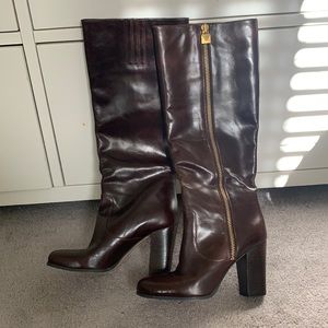 Women’s size 7 brown Michael Kors over the knee boot